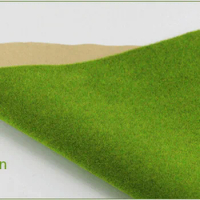Summer Green Model grass mat, building model materials, scale models grass mat for 50cm*50cm