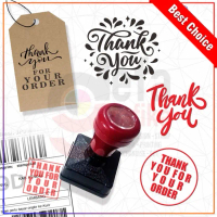 Stempel Thankyou For Your Order Bisa Custom Ukuran Besar