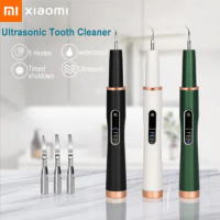 Xiaomi Dental Scaler Ultrasonic Tooth Cleaner Whiten Stone Removal Electric Sonic Plaque Remover for Teeth Stain Tartar Calculus