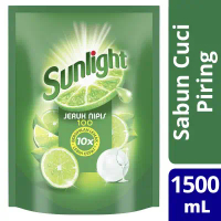 Sunlight - Sabun Cuci Piring - Jeruk Nipis - 1500 mL