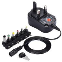 Bộ Chuyển Đổi Nguồn Thông Dụng 12W, Điện Áp 3v, 4,5v, 5v, 6v, 7,5v, 9v, 12v, 200mA, 300mA, 400mA, 50