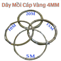 Dây Mồi Luồn Điện Cáp Loại 5m, 10m, 15m, 20m Thợ Điện, Đi Dây Điện Âm Tường