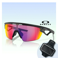【Oakley】奧運指定款 Sphaera 公路運動太陽眼鏡(OO9403-03 Prizm road 鏡片)