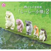全套5款 日本正版 動物美術館 尿尿小童篇 P2 扭蛋 轉蛋 尿尿動物 小便動物 YELL - 827404
