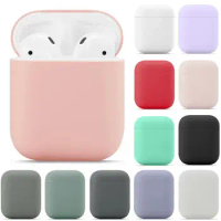 Soft Silicone Anti-fall Cases For Apple Earphone Airpods 1st 2nd Case Wireless Earphone Cover For AirPods 2 1 Cover Accessories