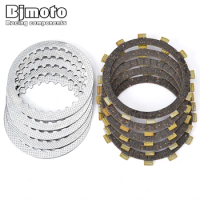 Clutch Friction Plates For 21441-12010/21441-42G00/21441-12000 21451-23000 5 For Suzuki AX100R AX100T AX100V A100 A100-4 A100K
