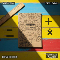 Buku Tulis Catatan Tugas Sekolah | Buku Catatan Tugas Siswa