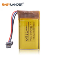 Driving recorder 3.7V 250mAh Rechargeable li-Polymer battery For DVR MIO mivue 368A 526 528 538 536 408A 658 668 688 772 790