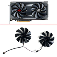 NEW Cooling fan 95mm CF1010U12S RX6600XT RX 6650XT GPU FAN For PowerColor Red Devil AMD Radeon RX 6600XT、RX 6650XT Video card