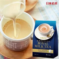 日本日東紅茶進口北海道皇家原味日東奶茶粉速溶冬夏季冷熱衝飲 網紅 小紅書  爆款 東莞倉現貨直發
