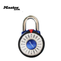 Master Lock Secret Room Escape Padlock Safe Portable Fun Rotating Disk Fixed Combination Lock Gym Locker Lock Combination