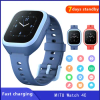 Original Xiaomi Mitu Children's Phone 4C Student Smart Waterproof Positioning 4G Multifunctional Student Bracelet Smart Watch