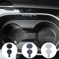 Stainless Steel Storage Box Shift Stall Paddle Cup Inner Middle Trim Frame Stick For Hyundai Elantra Avante 2020 2021 2022 2023