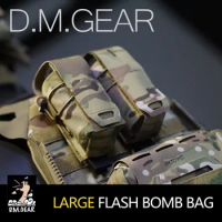 Tactical Pouch Flashbang Granada Grenade Smoke Dummy MOLLE Bag Military Magazine Holder Modular Hunt Airsoft Equipment Accessory