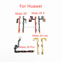 Applicable to For Huawei Mate 20 Mate 20 X Pro Lite Switch Power On / Off key Mute Volume Button Ribbon Flex Cable Replacement