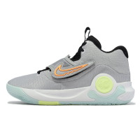 Nike 籃球鞋 KD Trey 5 X EP 灰 橘 藍 杜蘭特 男鞋 氣墊 魔鬼氈 平民版 DJ7554-009
