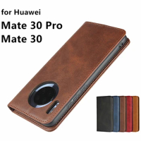 Leather case For Huawei Mate 30 Mate30 Pro 5G Flip case card holder Holster Magnetic attraction Cover Case Wallet Case