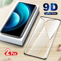 2Pcs 9D Curved Glas For Vivo X100 Pro 5G Tempered Glass Screen Protector Vavo X100Pro X 100 VivoX100 VivoX100Pro 6.78inch V2324A