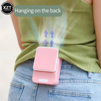 Mini Neck Air Cooler Small Hung Waist Hand Fan Pocket Children's Household Portable Table Home Desktop Usb Charge Electric Fan