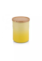 Le Creuset Le Creuset Soleil Stoneware Medium Storage Jar with Wooden Lid