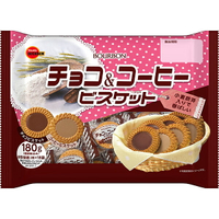【BOBE便利士】日本 北日本 Bourbon 巧克力風味&amp;咖啡風味餅乾家庭包