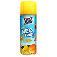 KING'S STELLA สเปรย์ปรับอากาศ Super Neo Fresh กลิ่นส้ม ขนาด 300 cc.