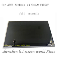 Original Full Assembly For Asus Zenbook 14 U4500 U4500F Laptop LED LCD FHD Screen Digitizer Glass Replacement