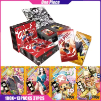 One Piece Cards MOKA-ACG Anime Figure Playing Cards Booster Box Mistery Box Board Games Toys Birthday Gifts for Boys and Girls