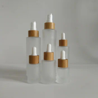 3pcs 30ml 50ml 100ml 120ml 150ml frosted glass lotion bottle essential oil spray empty bottle cosmetic packaging Scrub Cream Jar