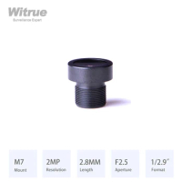 Witrue M7*P0.35 CCTV Lens 2.8MM HD 1080P Aperture F2.5 Format 1/2.9" with 650nm IR Filter for Mini Surveillance Security Cameras