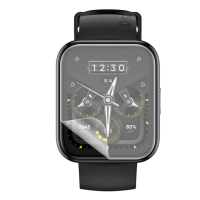 【o-one台灣製-小螢膜】realme Watch 2 Pro 滿版螢幕保護貼 兩入組(曲面 軟膜 SGS 自動修復)