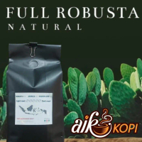 kopi robusta 1kg / roast bean robusta 1kg / roastbean robusta 1kg - 500gr, BIJI TERBARU!!