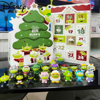 24 Styles Disney Blind Box Toy Story Alien Series Mystery Box Christmas Countdown Calendar Gift Box Set Kid Toy Xmas Gift