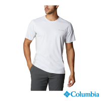 Columbia 哥倫比亞 男款- UPF50酷涼快排短袖上衣-白色 UAE08090WT / S22
