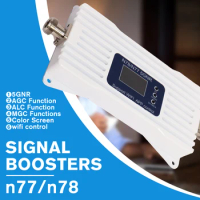n77 n78 5G NR 3500Mhz gsm network booster 4g 5g mobile signal booster repeater repiter amplifier 2g 3g 4g 5g for cell phones