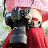 相機背帶 拍立得背帶 相機帶 單眼相機固定腰帶微單電登山騎行腰包帶便攜數碼攝影配件器材穩定『xy12426』