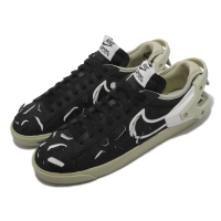 【NIKE 耐吉】休閒鞋 Blazer Low X ACRONYM 男女鞋 限量 聯名款 黑 綠 可拆解(DO9373-001)