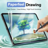 Paperfeel Screen Protector For Apple ipad 10 8 9 Frosted Protective film Soft PET Painting Touch screen