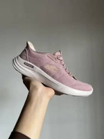 SEPATU WANITA SKECHERS RELAXED FIT SPORT WOMEN MAUVE ORIGINAL 150356MVE 37