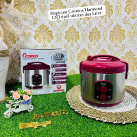 Magicom cosmos harmond stainlis crj 6368 ukuran dua liter / rice cooker cosmos harmond