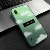 เคสโทรศัพท์, สำหรับ Samsung A10 M10, Louvre Nuage, กึ่งโปร่งใส, บางเฉียบ, ฝ้า, เคส