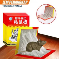 Papan Lem Perangkap Tikus / Glue Mouse Trap Board / Lem Tikus Papan