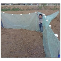 แบรนด์ Automatic Folding Throw Gillnet Fishing Net สำหรับ Crab Lobster Shrimp Minnow Fishing Bait La