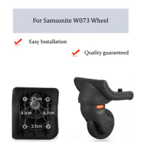 Suitable For Samsonite W073 Universal Wheel Trolley Case Wheel Replacement Luggage Pulley Sliding Casters wear-resistant Repair
