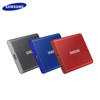 Original Samsung T7 SSD 1TB 2TB External Solid State Disk Hard Drive High Speed USB 3.2 Gen2 Portable SSD For Desktop Laptop PC