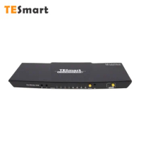 TESmart Hot Selling Dual Monitor 4x2 DP + USB-C KVM Switch Splitter USB 2.0 Pass Through EDID 4K60Hz KVM Switch