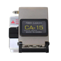 Free Shipping CA-15 Fiber Cleaver Optical Fiber Cutting Knife Fiber Optic Cleaver High Precision Cleaver Fiber Cutter