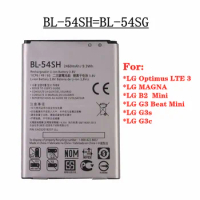 New BL-54SH BL-54SG Battery For LG Optimus LTE III 3 MAGNA B2 G3 Beat Mini G3s G3c F7 LG870 P698 D728 D729 F260 L90 D415 BL 54SH