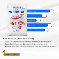 PRIMA FEED PF 0, PF 100, PF 500, PF 800, PF 1000 – Pakan Larva & Benih Ikan (1 Sak Isi 10 Kg) PRIMA 