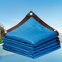 防曬網 ● 藍色遮陽網防曬網加密加厚遮陰網泳池樓頂庭院陽臺植物隔熱遮光網